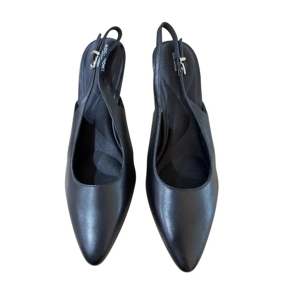 NEW Rockport Women's Jolie Heeled Pumps/Shoes Black Size 9.5W